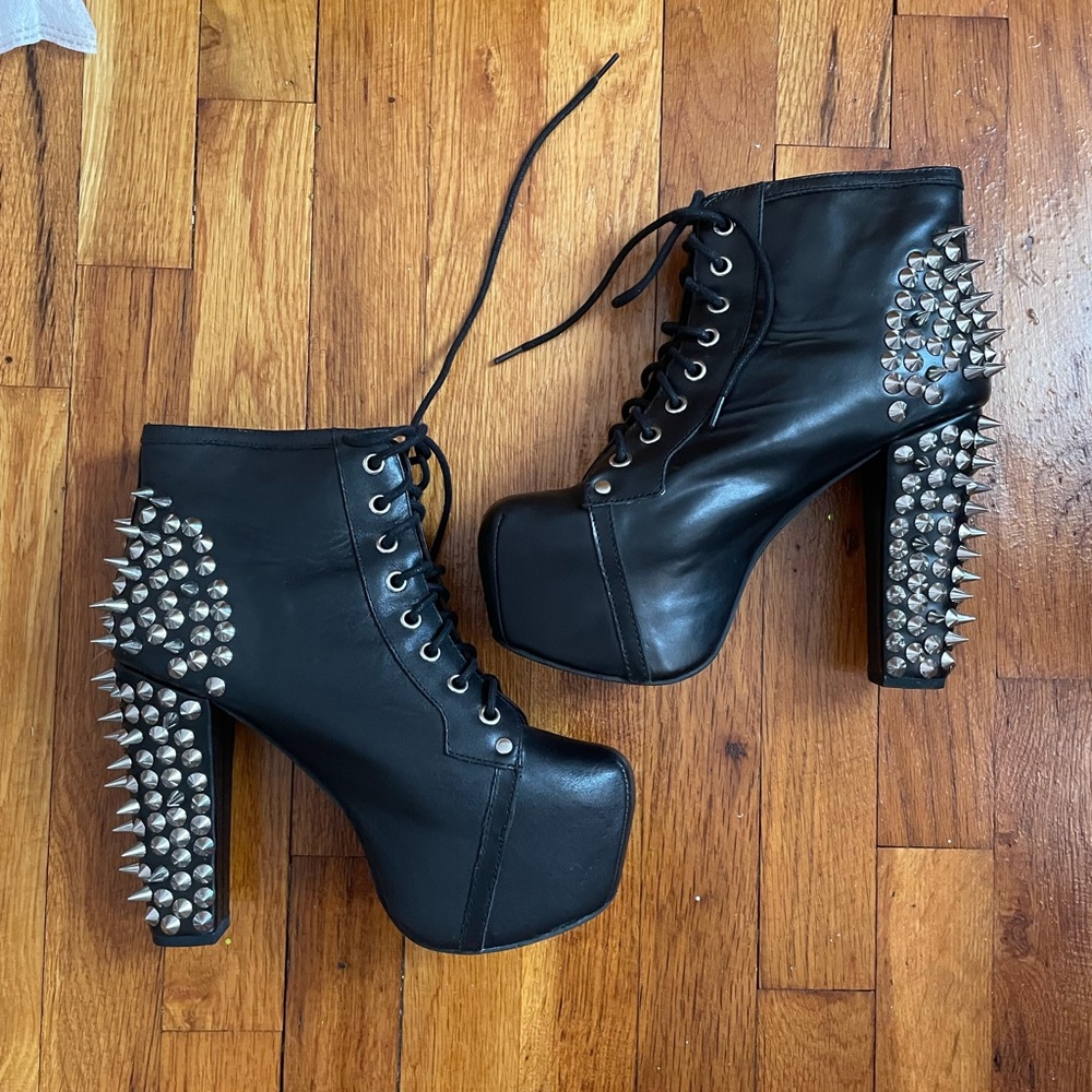 Jeffrey Campbell Lita Spike Boot size 8